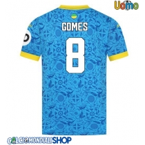 Maglie da calcio Wolves Joao Gomes #8 Terza Maglia 2025-26 Manica Corta